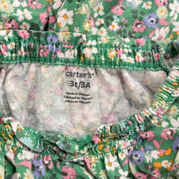 Carter's girl floral dress 3T - Picture 3 of 3